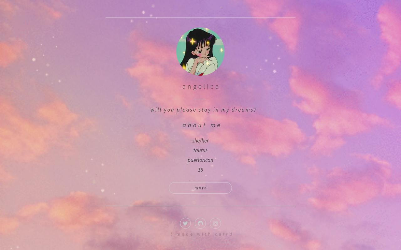 Carrd profile picture for @youthful